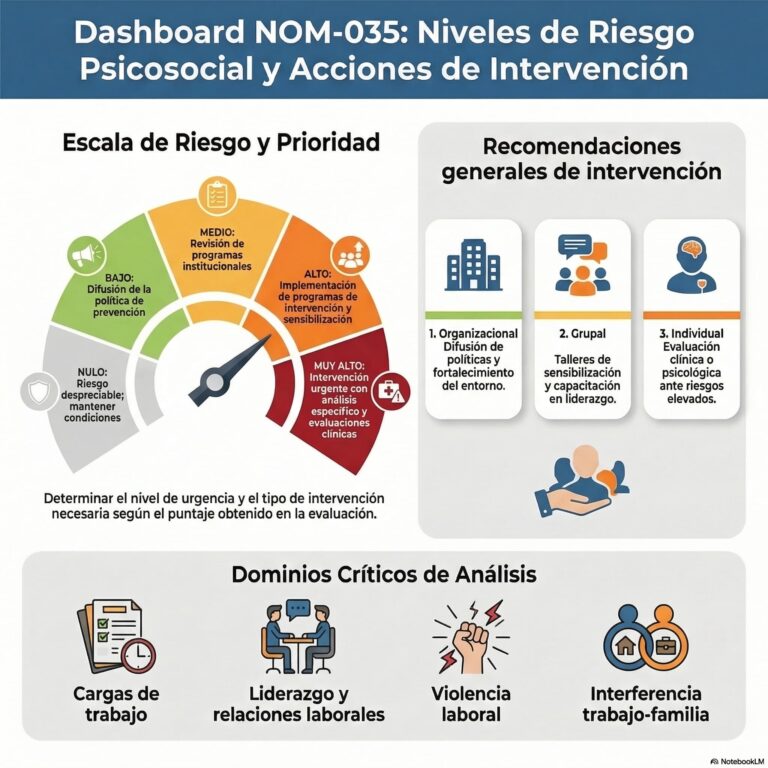 Ya apliqué la NOM-035… ¿qué hago con los resultados?