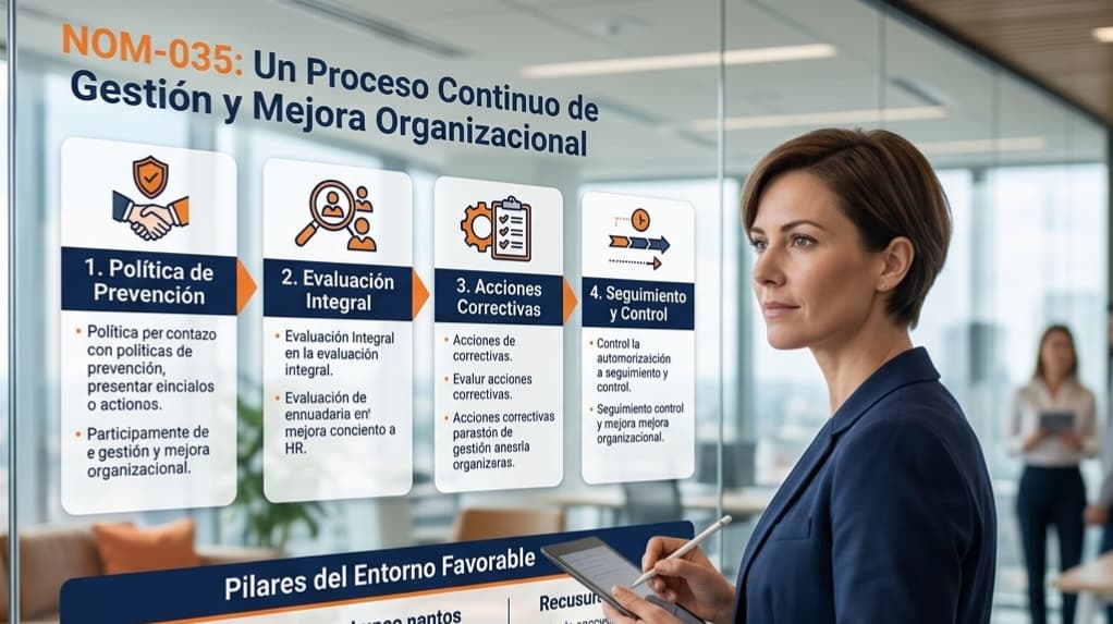 Cómo demostrar el cumplimiento de la NOM-035 proceso de cumplimiento